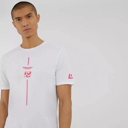 AMF1 Lance Stroll Limited Edition T-Shirt - White - Dash Racegear