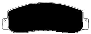 Porterfield Brake Pads for 2006 FORD F350 1 Ton 4WD DRW - Dash Racegear