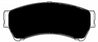 Porterfield Brake Pads for 2008 FORD FUSION - Dash Racegear