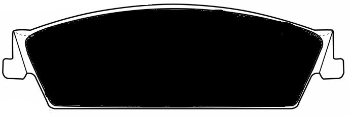 Porterfield Brake Pads for 2008 GMC SIERRA 1500 4WD - Dash Racegear