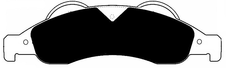 Porterfield Brake Pads for 2007 LINCOLN NAVIGATOR - Dash Racegear