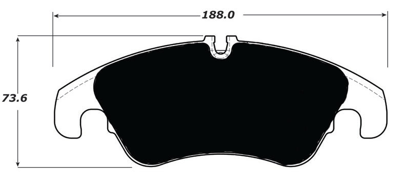 Porterfield Brake Pads for 2014 AUDI S5 - Dash Racegear