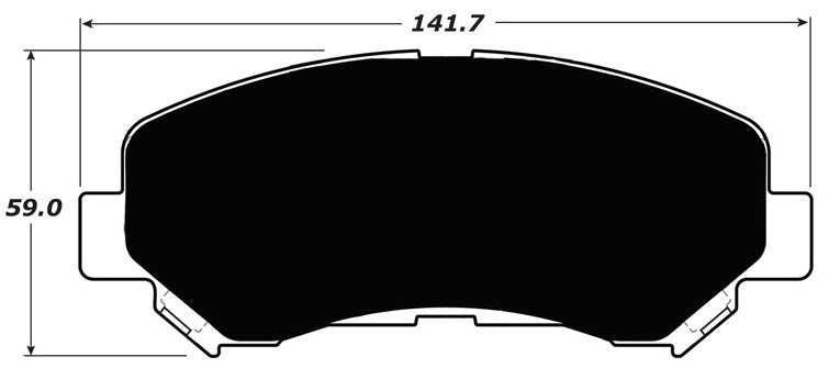 Porterfield Brake Pads for 2009 NISSAN ROGUE - Dash Racegear