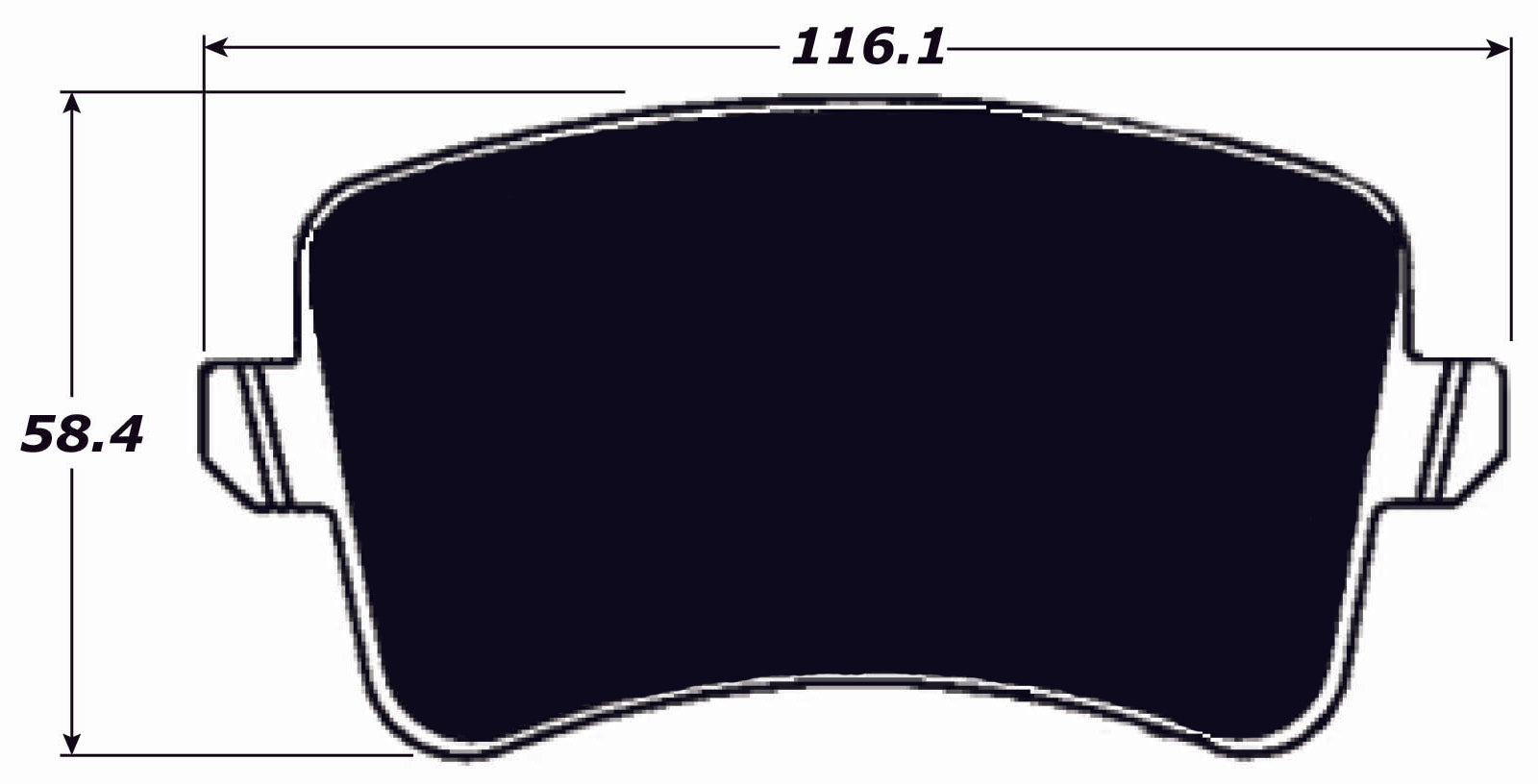 Porterfield Brake Pads for 2014 AUDI S5 - Dash Racegear
