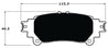 Porterfield Brake Pads for 2017 TOYOTA PRIUS V - Dash Racegear