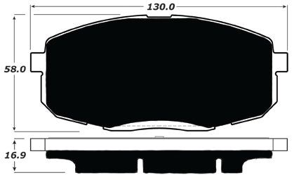 Porterfield Brake Pads for 2010 KIA FORTE 2.0L - Dash Racegear