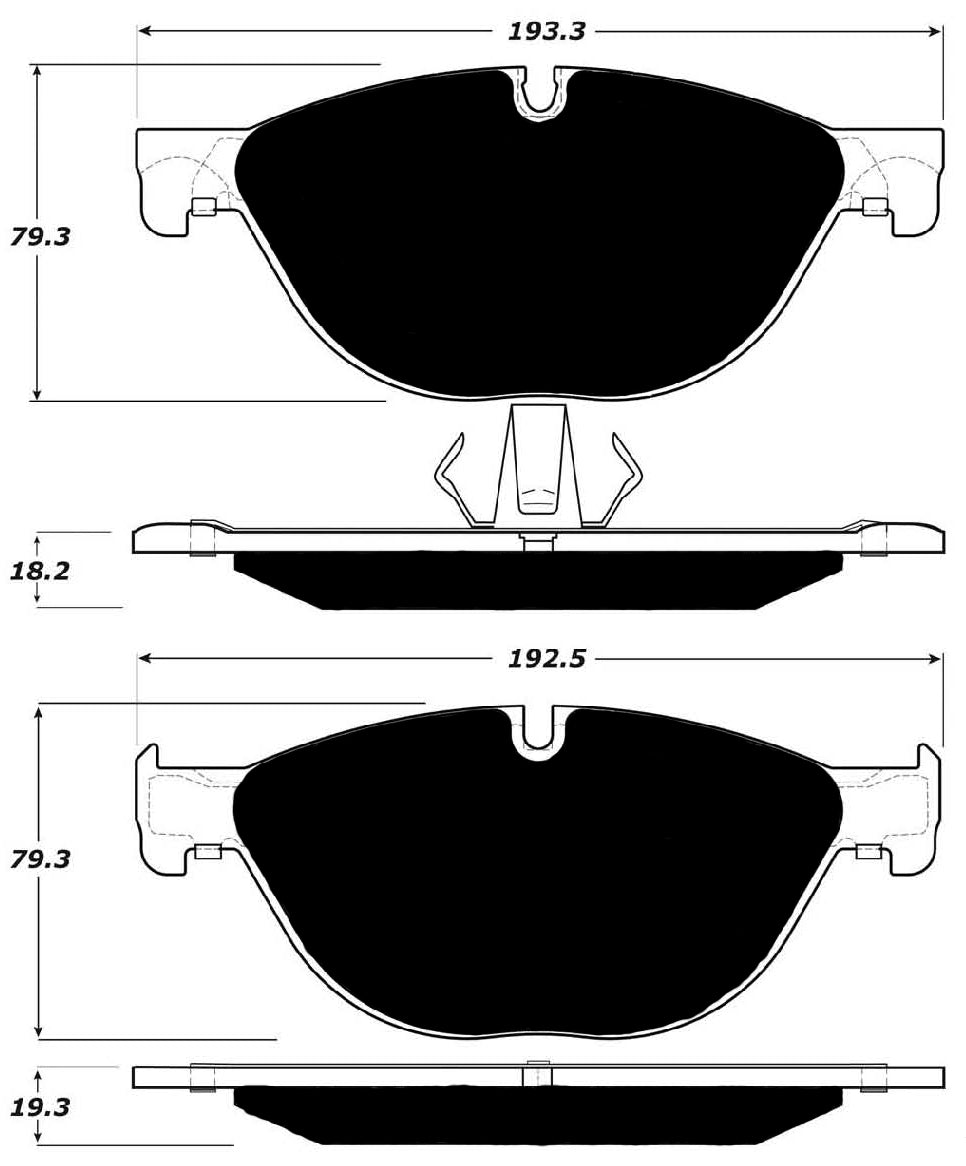 Porterfield Brake Pads for 2018 BMW 650i xDrive - Dash Racegear