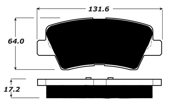 Porterfield Brake Pads for 2012 KIA Optima 2.0L Turbo - Dash Racegear