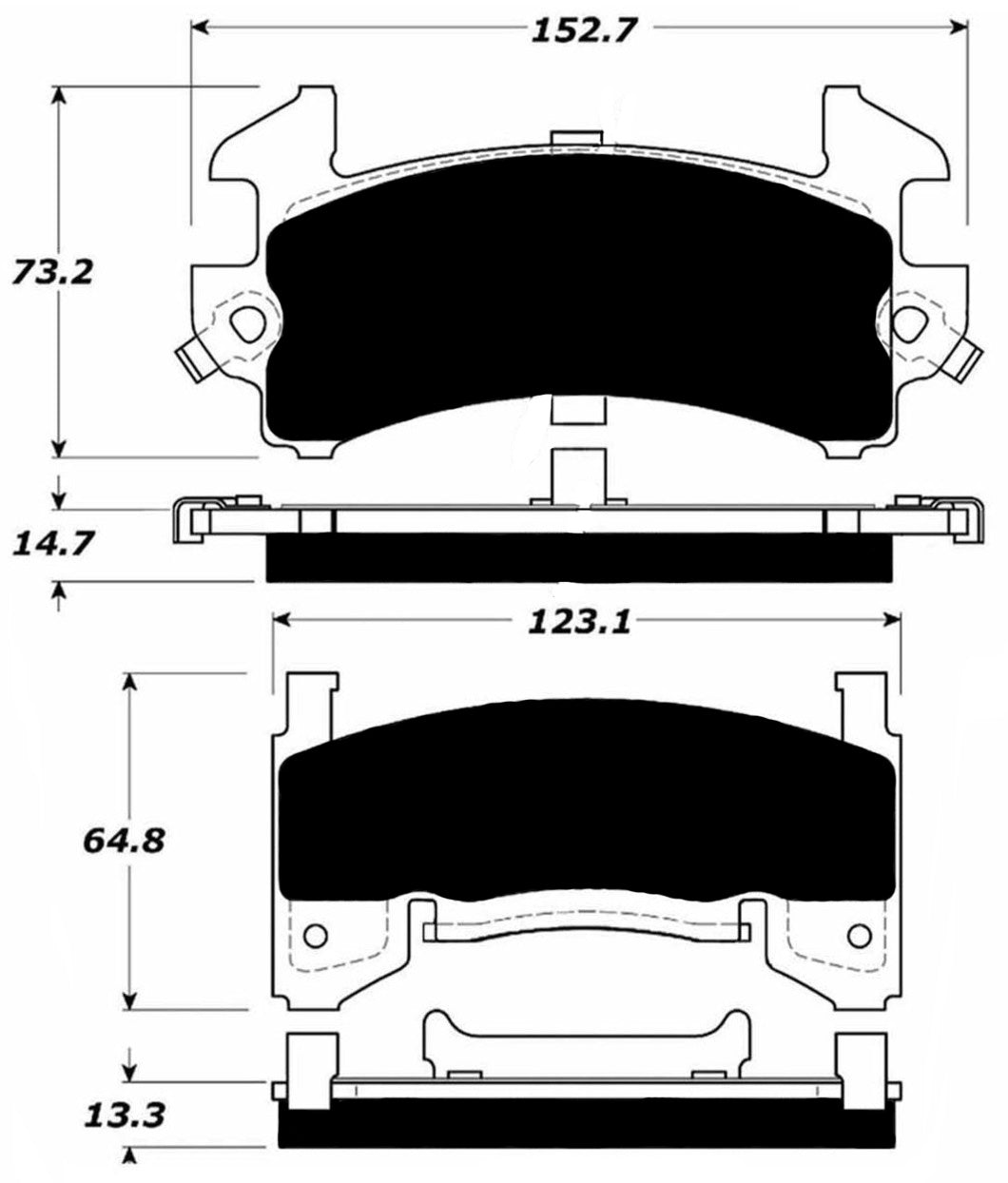 Rear Drums - Dash Racegear