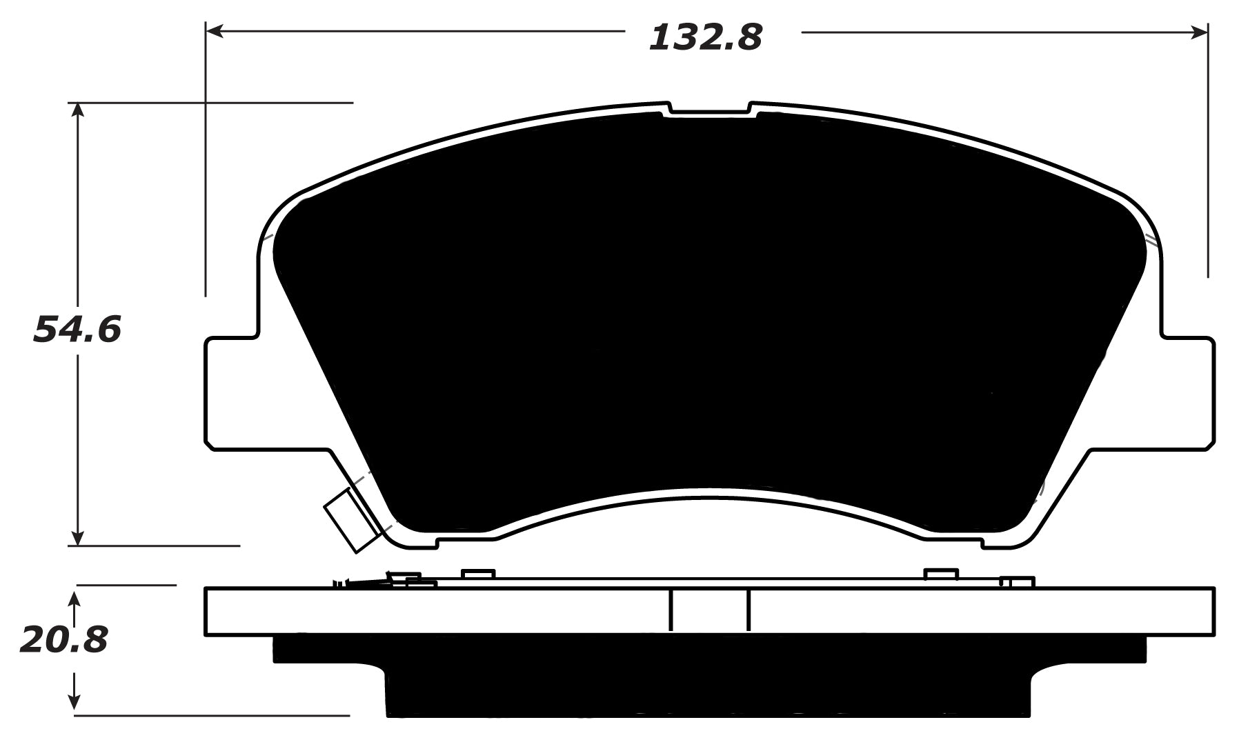 Porterfield Brake Pads for 2016 KIA RIO - Dash Racegear
