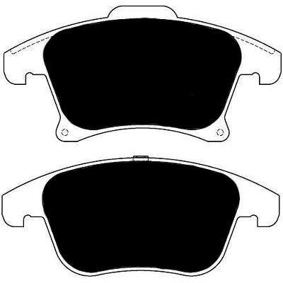 Porterfield Brake Pads for 2013 LINCOLN MK Z - Dash Racegear