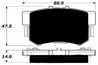 Porterfield Brake Pads for 2004 HONDA S 2000 - Dash Racegear