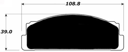 Porterfield Brake Pads for 1976 FIAT SPIDER 124 - Dash Racegear