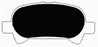 Porterfield Brake Pads for 2005 TOYOTA CAMRY V6 LE Made in USA - Dash Racegear