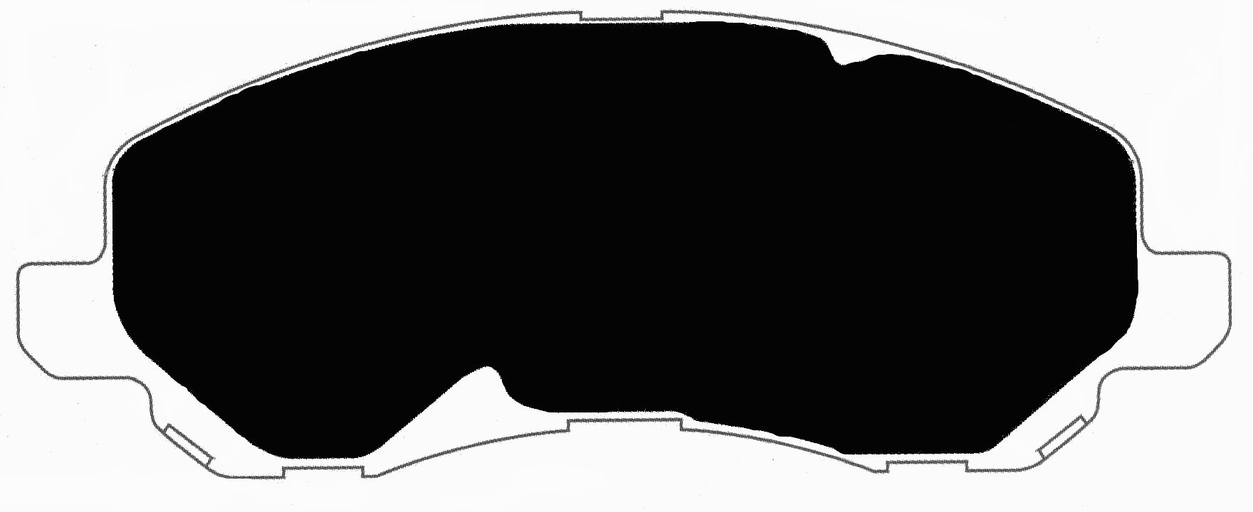Porterfield Brake Pads for 2016 MITSUBISHI Lancer DE - Dash Racegear