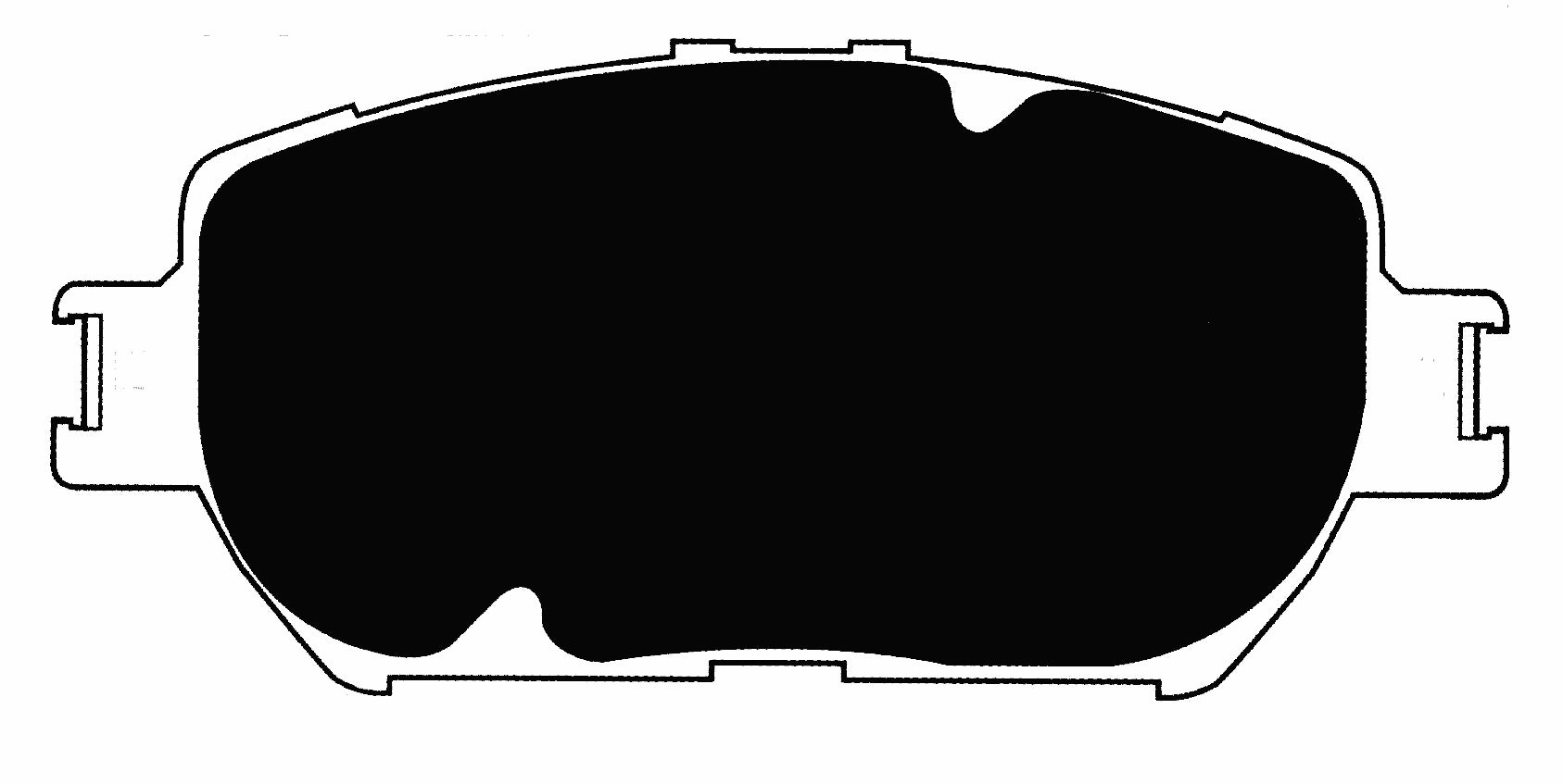 Porterfield Brake Pads for 2005 TOYOTA CAMRY V6 LE Made in USA - Dash Racegear