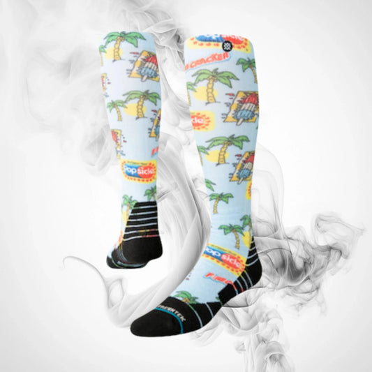 Ski socks Stance Pops Snow Light Blue - 2023/24 - Dash Racegear