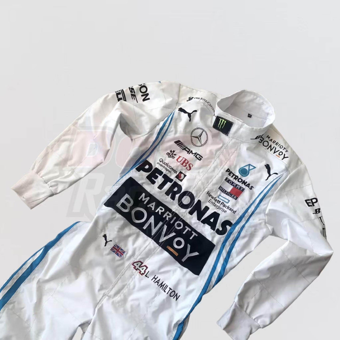 2019 Mercedes Lewis Hamilton F1 Race Suit - Dash Racegear