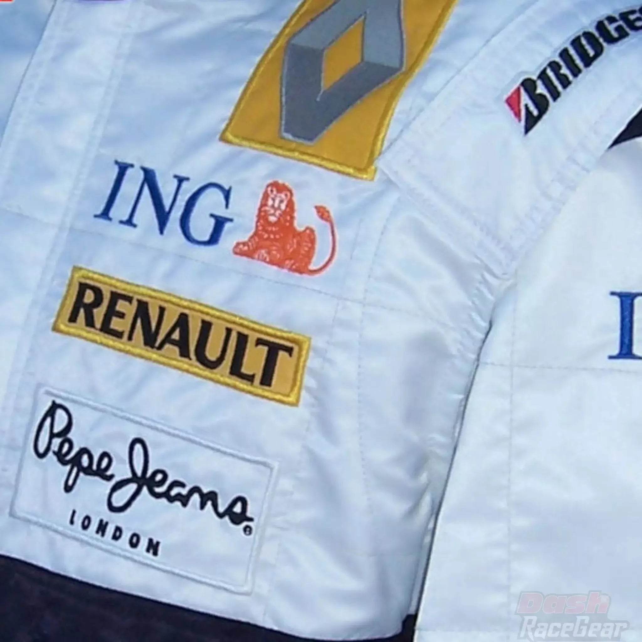 2008 Fernando Alonso Renault F1 Embroidered Racing Suit - Dash Racewear