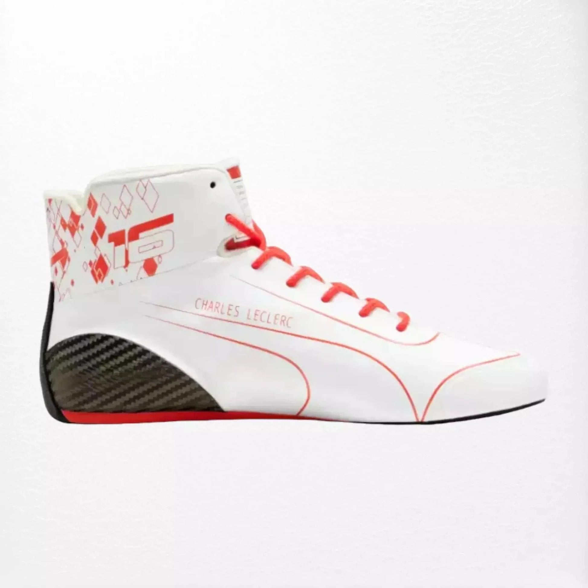 Charles Leclerc 2023 Monaco Grand Prix Race Boots - Dash Racegear