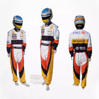 2008 Fernando Alonso Renault F1 Embroidered Racing Suit
