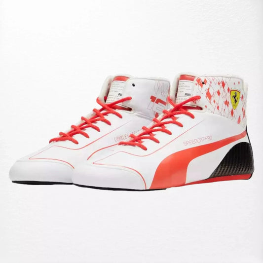 Charles Leclerc 2023 Monaco Grand Prix Race Boots - Dash Racegear