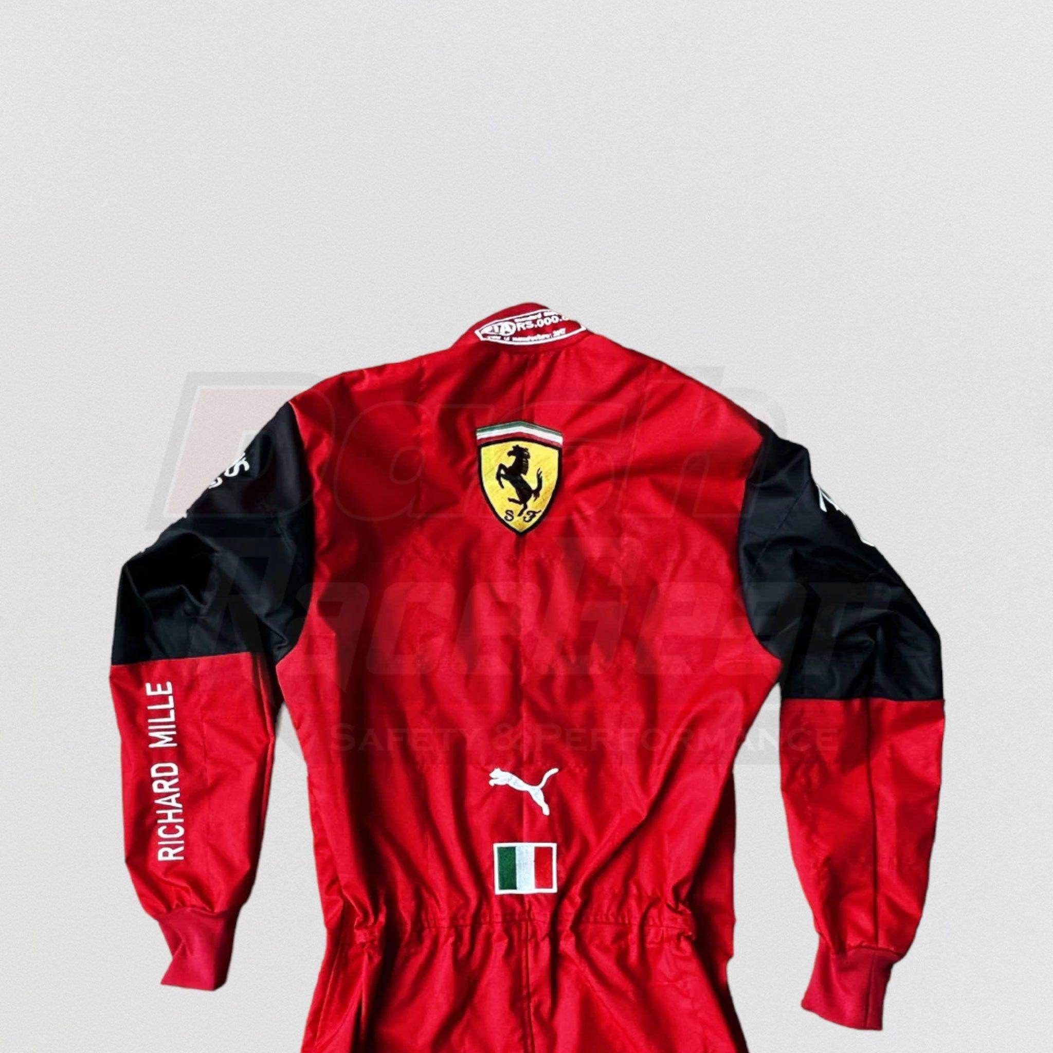 2022 Charles Leclerc Ferrari F1 Racing Suit
