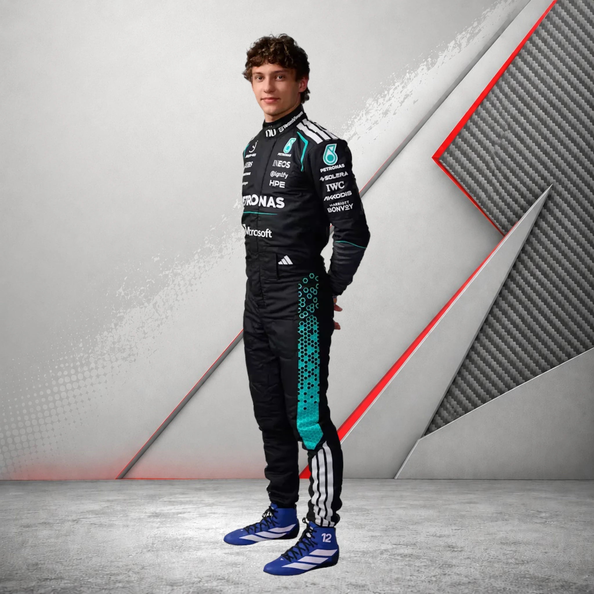 Kimi Antonelli 2026 Mercedes Replica Race Suit