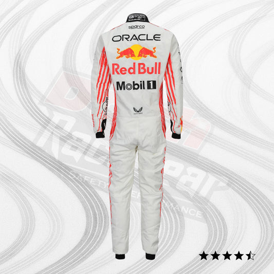 Max Verstappen 2025 Oracle Red Bull Racing Suit – Japanese Grand Prix Edition
