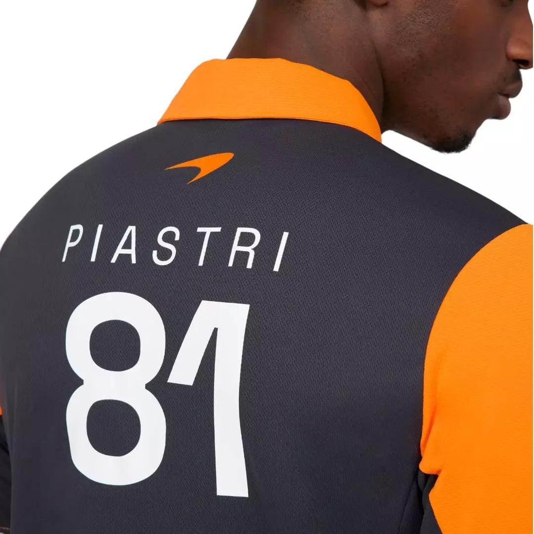 MENS McLAREN REPLICA POLO SHIRT OSCAR PIASTRI - Dash Racegear
