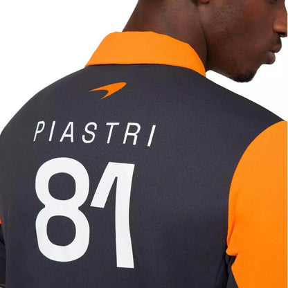 MENS McLAREN REPLICA POLO SHIRT OSCAR PIASTRI - Dash Racegear