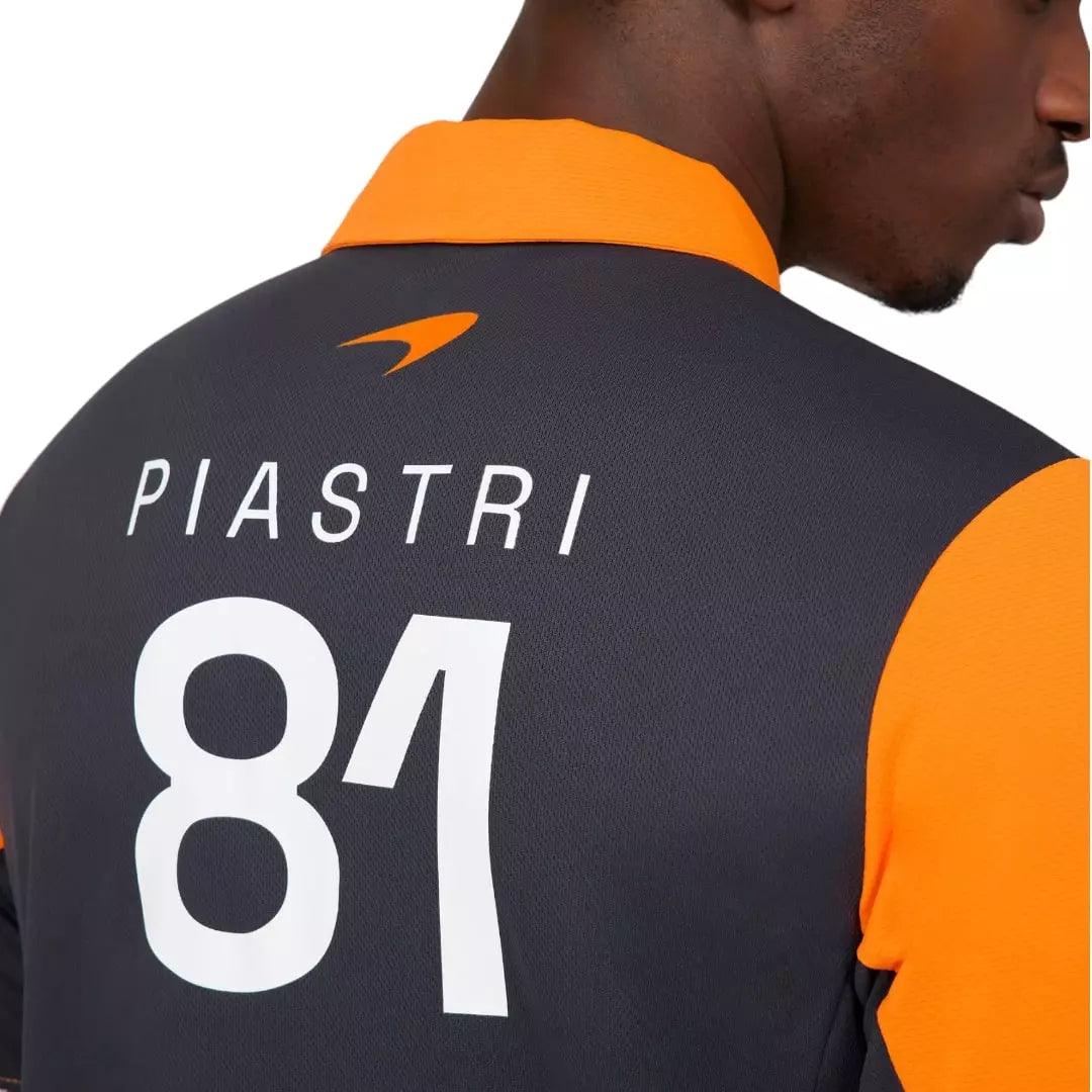 MENS McLAREN REPLICA POLO SHIRT OSCAR PIASTRI - Dash Racegear