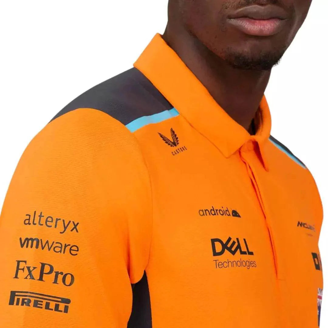 MENS McLAREN REPLICA POLO SHIRT OSCAR PIASTRI - Dash Racegear