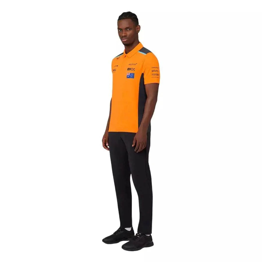 MENS McLAREN REPLICA POLO SHIRT OSCAR PIASTRI - Dash Racegear