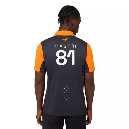 MENS McLAREN REPLICA POLO SHIRT OSCAR PIASTRI - Dash Racegear