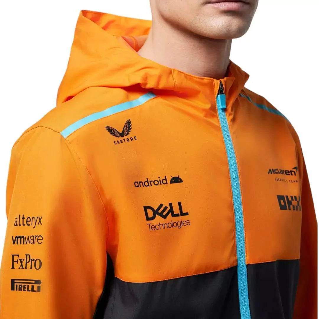 MENS McLAREN REPLICA LIGHTWEIGHT RAIN JACKET - Dash Racegear