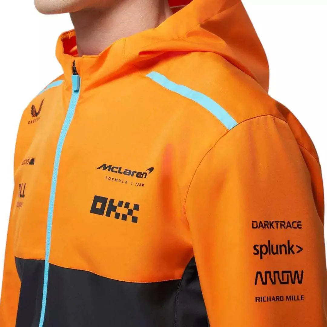 MENS McLAREN REPLICA LIGHTWEIGHT RAIN JACKET - Dash Racegear
