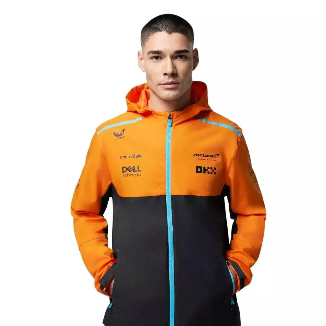 MENS McLAREN REPLICA LIGHTWEIGHT RAIN JACKET - Dash Racegear