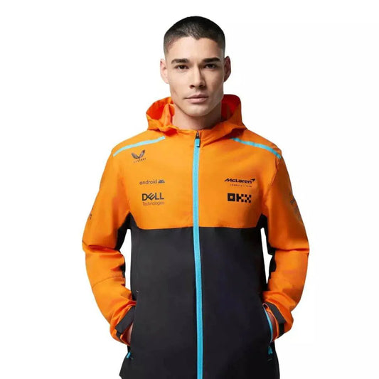 MENS McLAREN REPLICA LIGHTWEIGHT RAIN JACKET - Dash Racegear