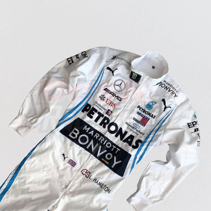 2019 Mercedes Lewis Hamilton F1 Race Suit - Dash Racegear