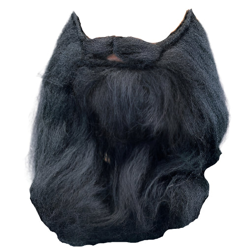 14 inch Black Beard & Moustache Costume Accessory