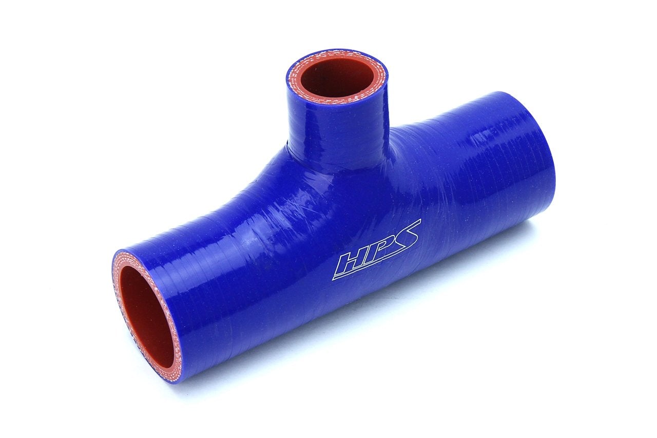 4" Silicone T Hose Coupler Adapter with 1" Branch, High Temp 4-ply Reinforced - Dash Racegear
