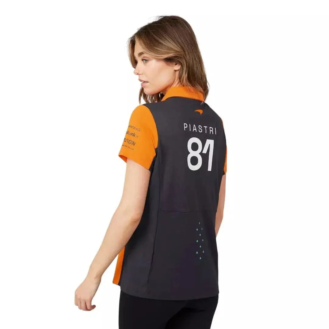 WOMENS MCLAREN REPLICA POLO SHIRT OSCAR PIASTRI - Dash Racewear