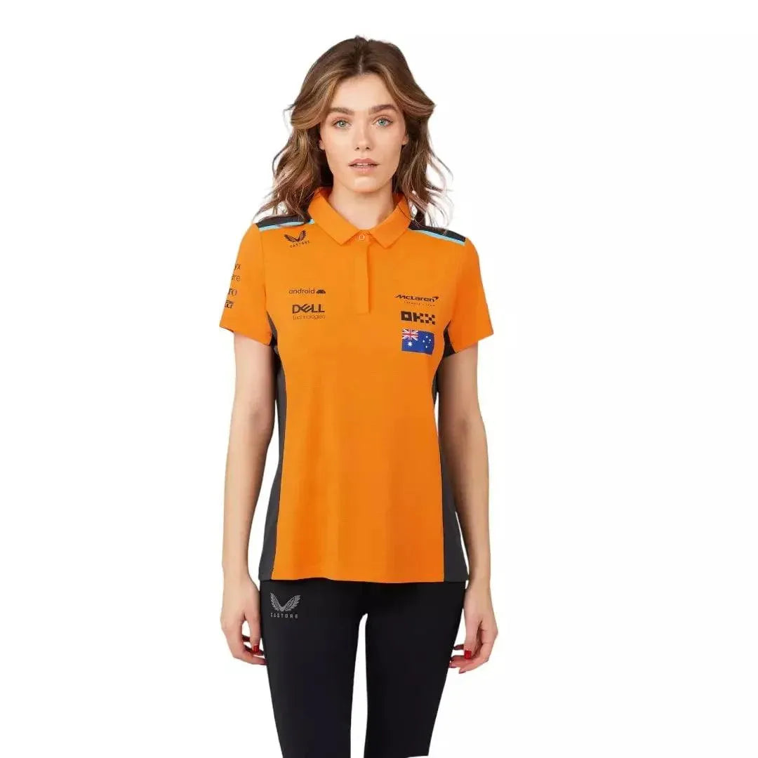 WOMENS MCLAREN REPLICA POLO SHIRT OSCAR PIASTRI - Dash Racewear