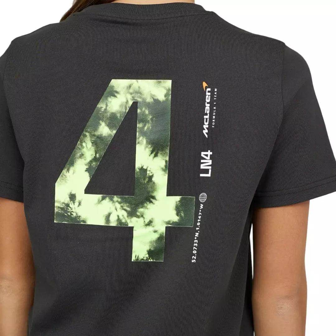 WOMENS LANDO NORRIS SILVERSTONE T-SHIRT - Dash Racegear
