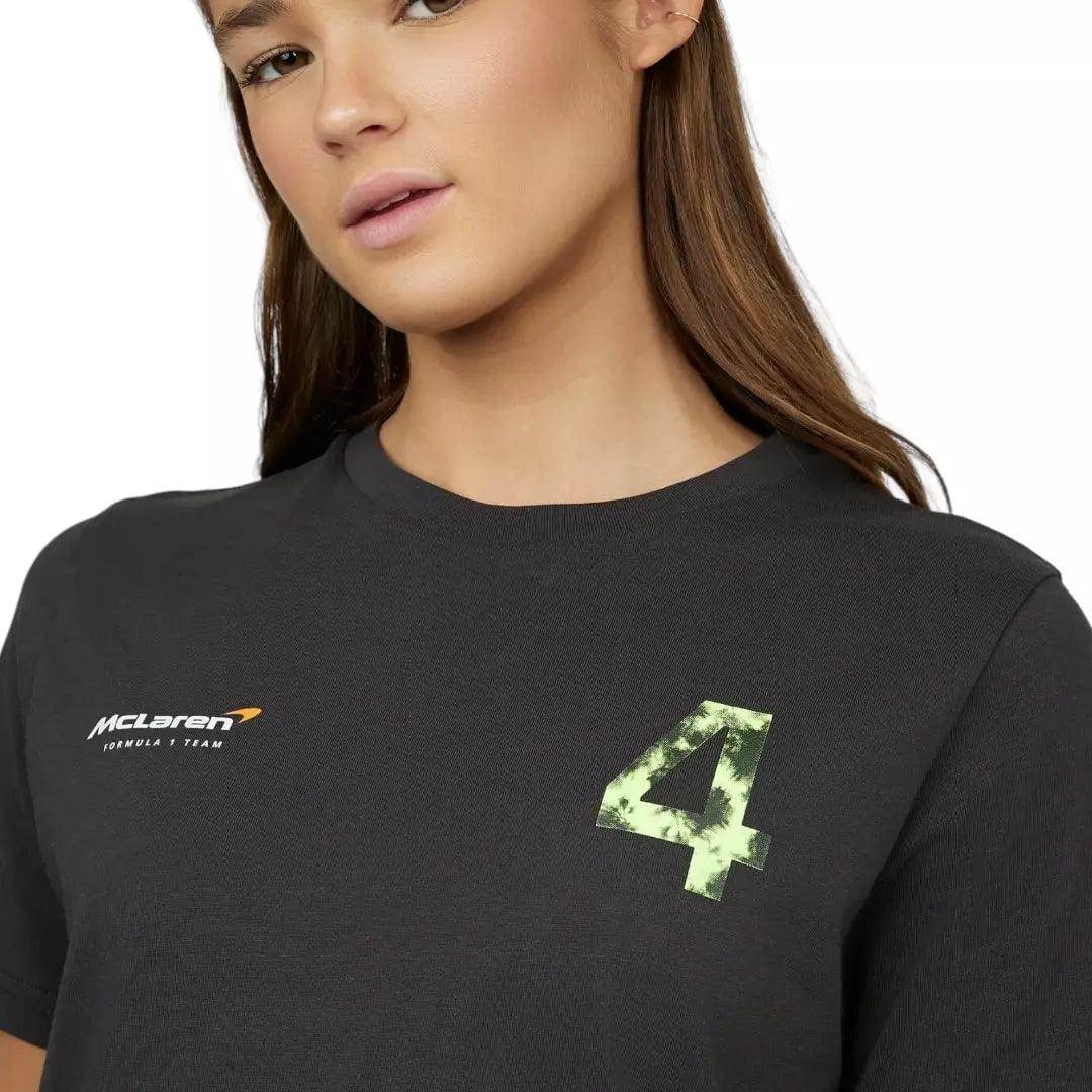WOMENS LANDO NORRIS SILVERSTONE T-SHIRT - Dash Racegear