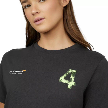 WOMENS LANDO NORRIS SILVERSTONE T-SHIRT - Dash Racegear