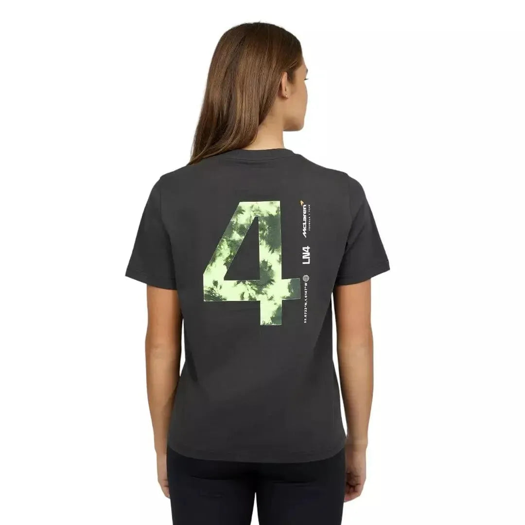 WOMENS LANDO NORRIS SILVERSTONE T-SHIRT - Dash Racewear