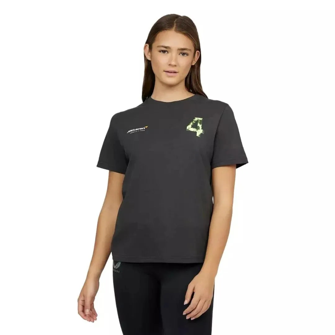 WOMENS LANDO NORRIS SILVERSTONE T-SHIRT - Dash Racewear