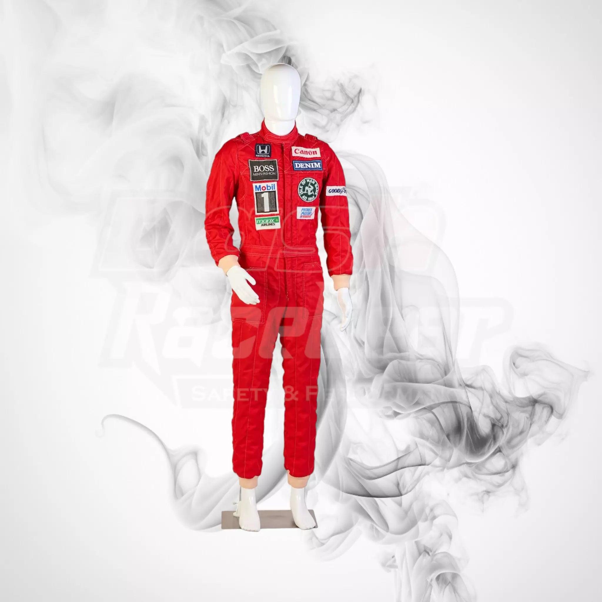 1985 Canon Williams Stand 21 Formula 1 NIGEL MANSELL’S Race Suit - Dash Racegear 